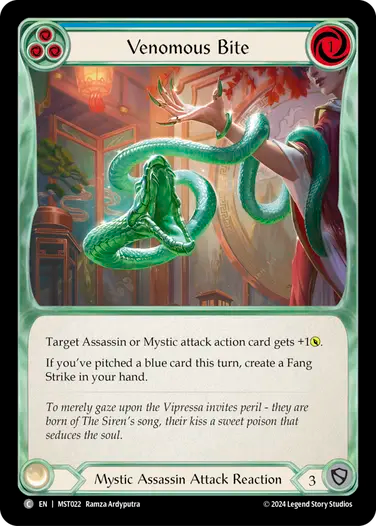 Venomous Bite (Blue) - MST022