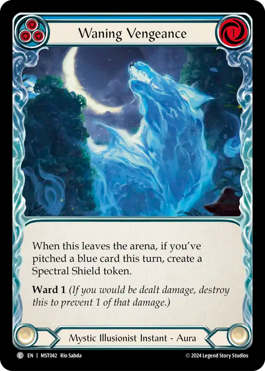 Waning Vengeance (Blue) - MST042
