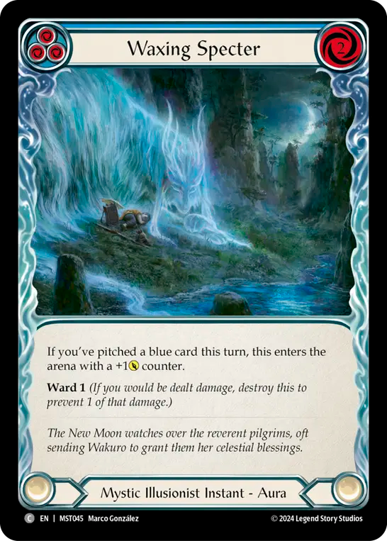 Waxing Specter (Blue) - MST045