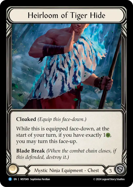 Heirloom of Tiger Hide - MST049