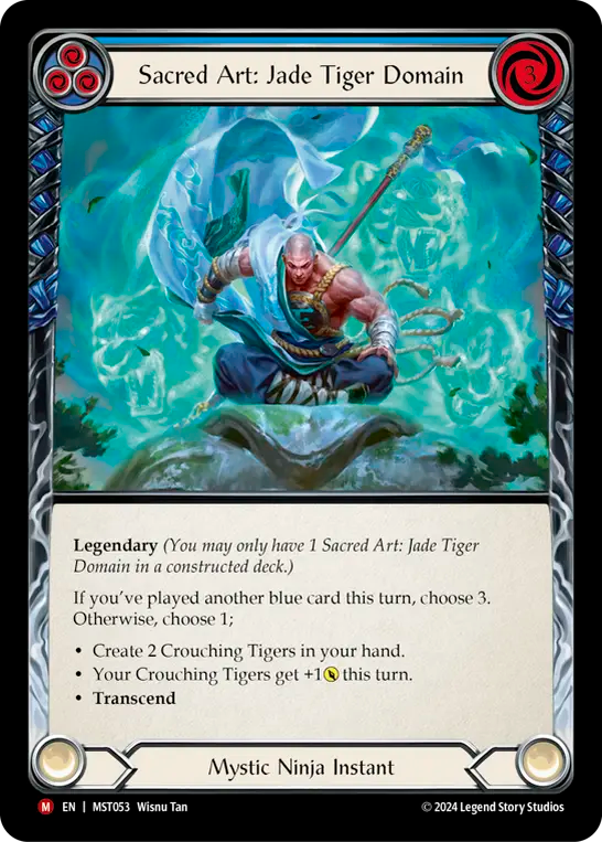 Sacred Art: Jade Tiger Domain // Inner Chi - MST053
