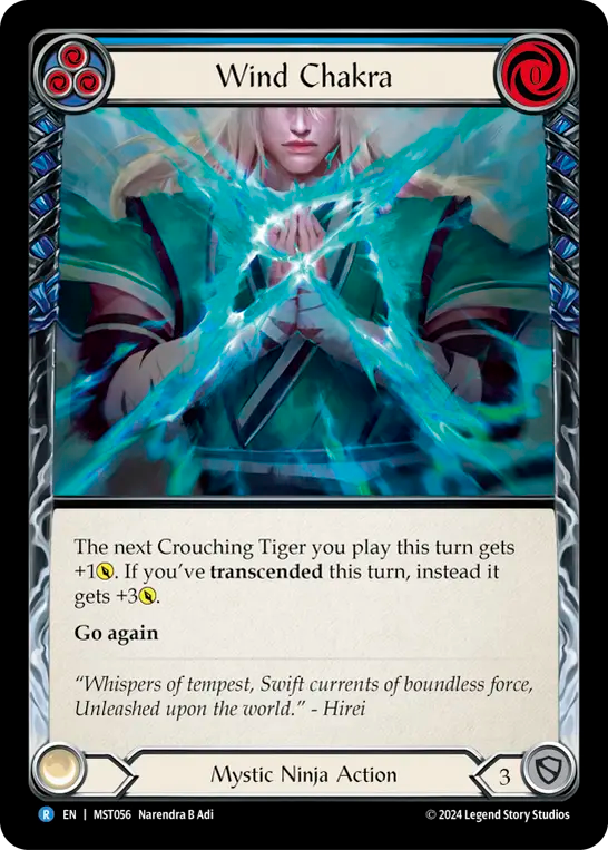 Wind Chakra (Blue) - MST056