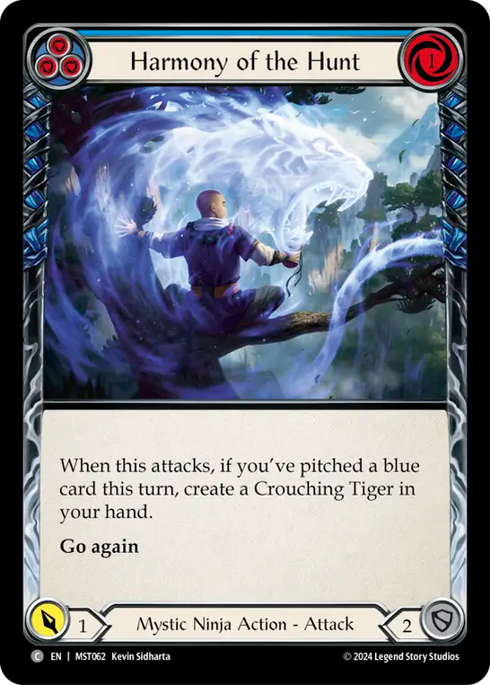 Harmony of the Hunt (Blue) - MST062
