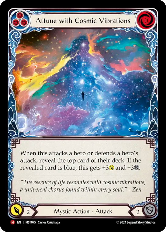 Attune with Cosmic Vibrations - MST075