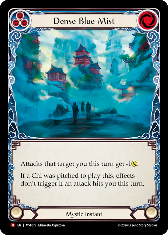 Dense Blue Mist - MST079