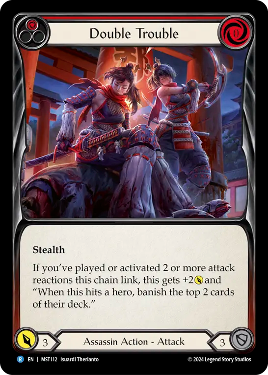 Double Trouble (Red) - MST112