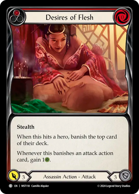 Desires of Flesh (Red) - MST118