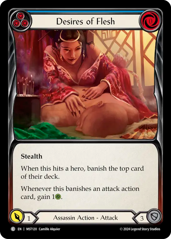 Desires of Flesh (Blue) - MST120