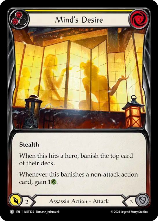 Mind's Desire (Yellow) - MST125