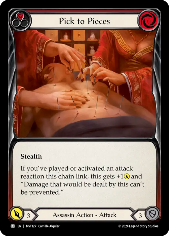 Pick to Pieces (Red) - MST127