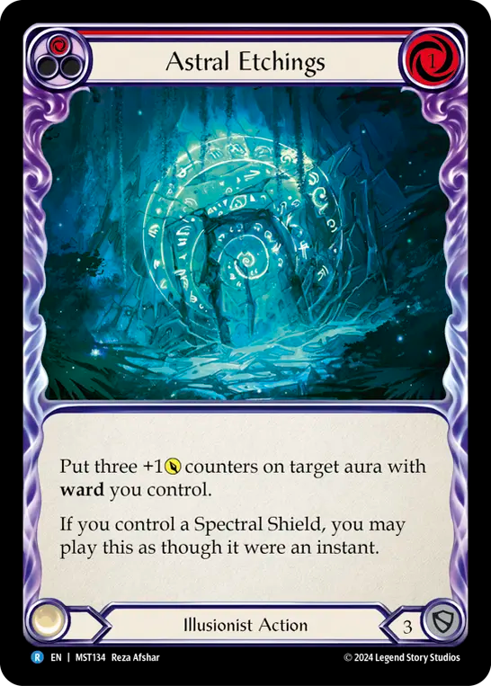 Astral Etchings (Red) - MST134