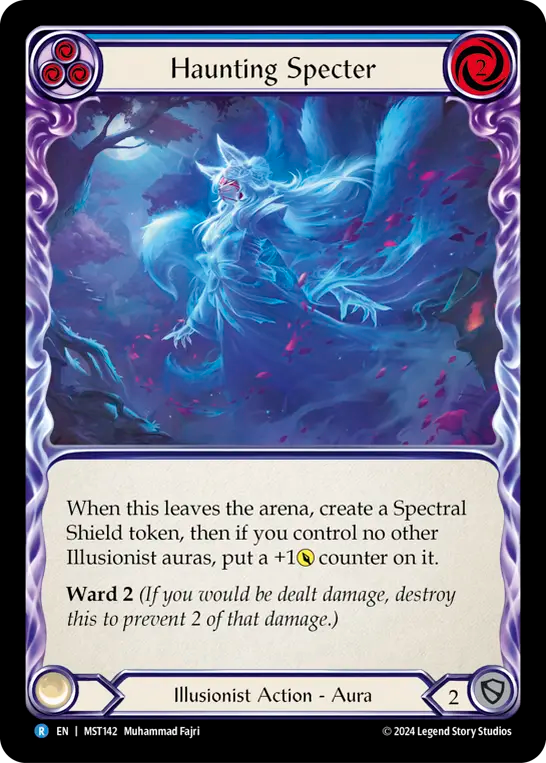 Haunting Specter (Blue) - MST142