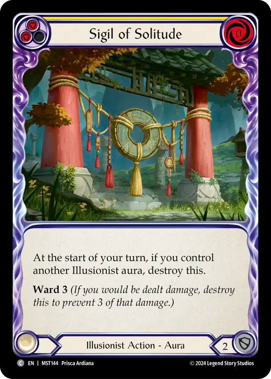 Sigil of Solitude (Yellow) - MST144