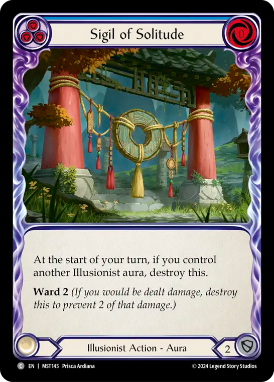 Sigil of Solitude (Blue) - MST145