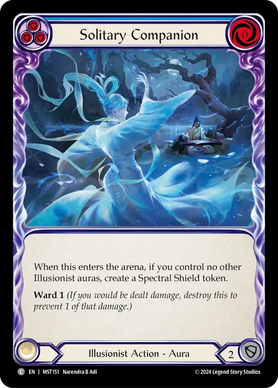 Solitary Companion (Blue) - MST151