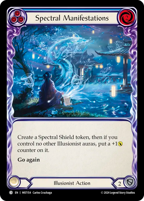 Spectral Manifestations (Blue) - MST154
