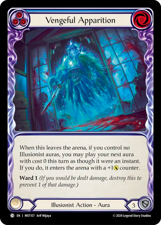 Vengeful Apparition (Blue) - MST157