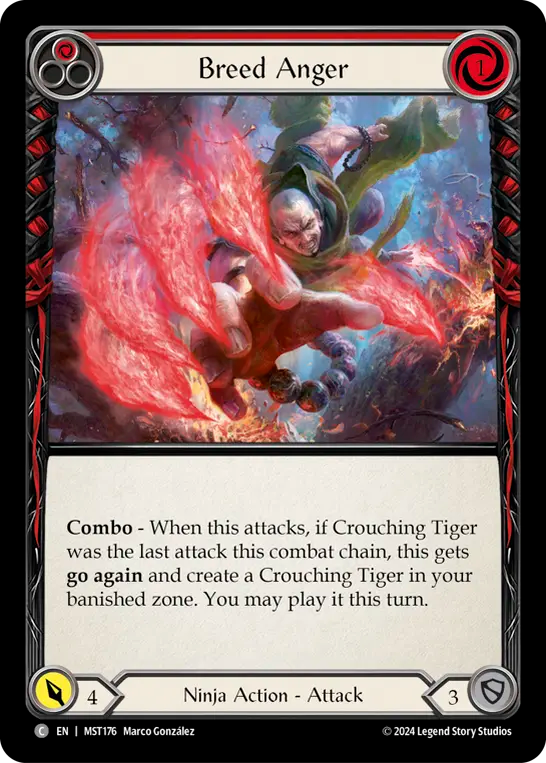 Breed Anger (Red) - MST176