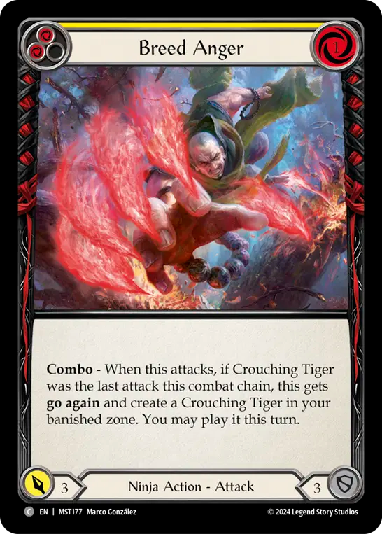 Breed Anger (Yellow) - MST177