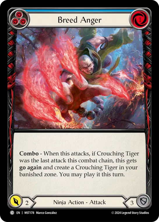 Breed Anger (Blue) - MST178