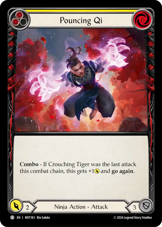 Pouncing Qi (Yellow) - MST183
