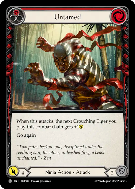 Untamed (Red) - MST185