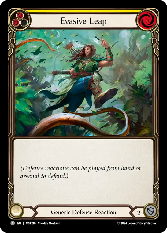 Evasive Leap (Yellow) - MST219