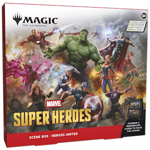MTG Marvel Super Heroes Scene Boxes (Heroes United)