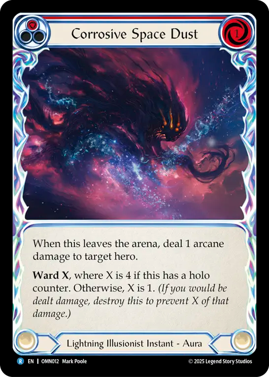 Corrosive Space Dust (Blue)