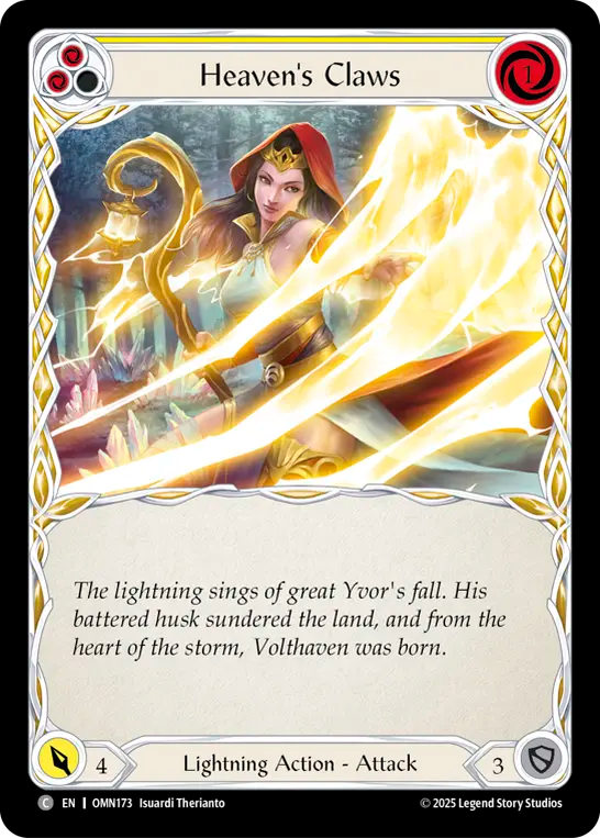 Heaven's Claws (Yellow)