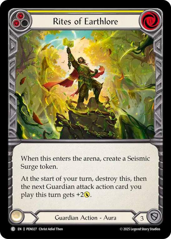 Rites of Earthlore (Yellow)