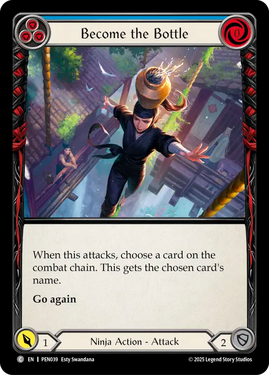 Become the Bottle (Blue)