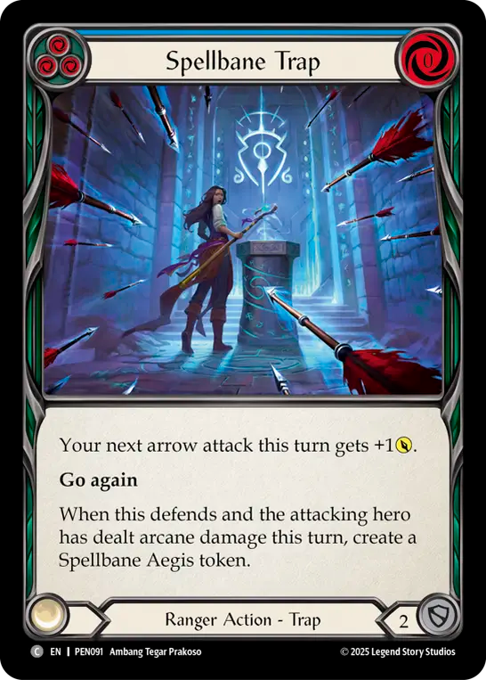 Spellbane Trap (Blue)