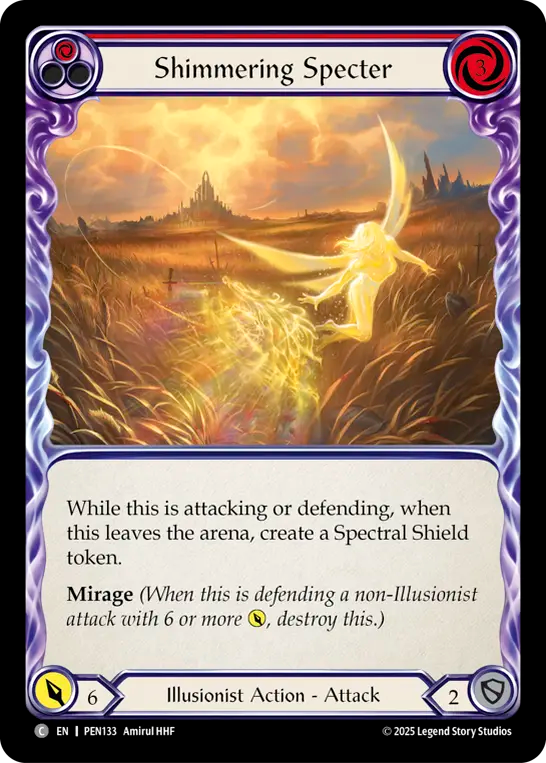 Shimmering Specter (Red)