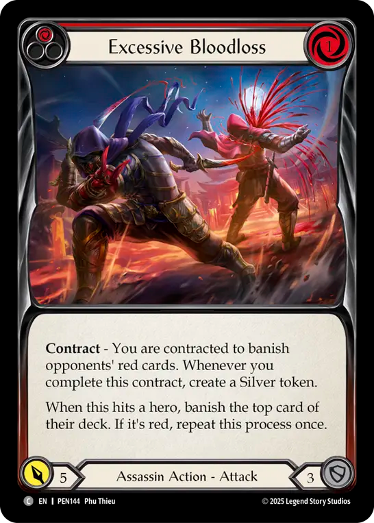 Excessive Bloodloss (Red)