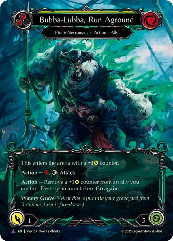 Bubba-Lubba, Run Aground