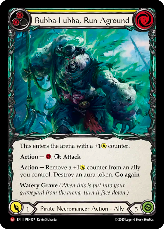 Bubba-Lubba, Run Aground