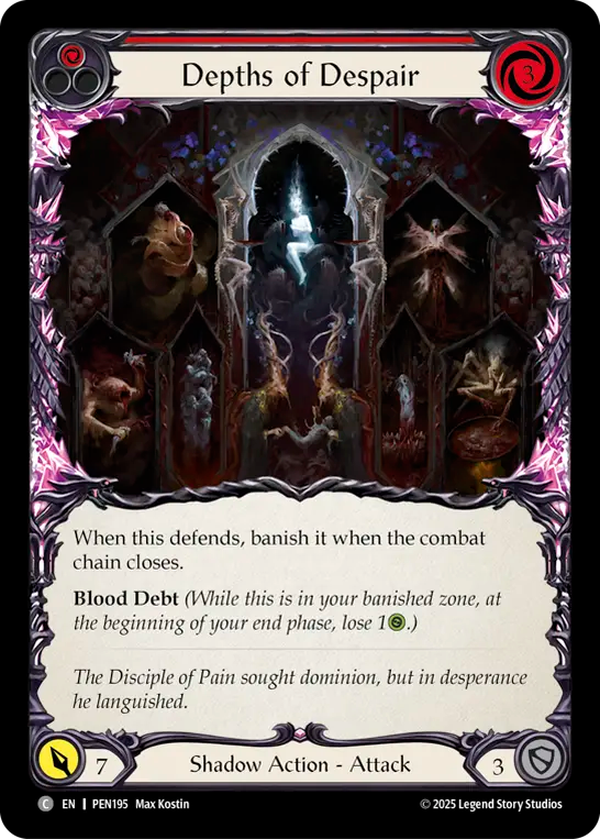 Depths of Despair (Red)