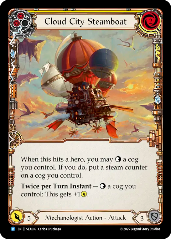 Cloud City Steamboat