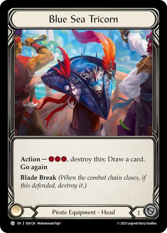 Blue Sea Tricorn