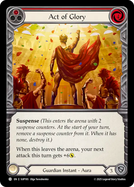Act of Glory (Yellow)