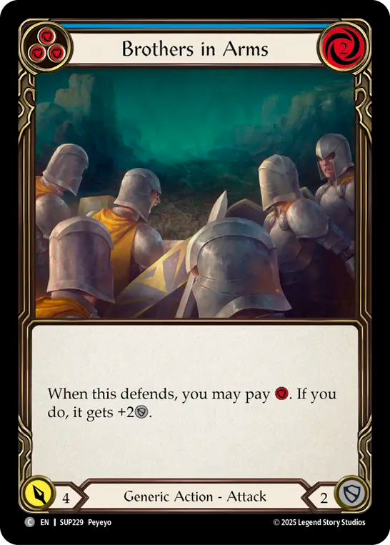 Brothers in Arms (Blue)