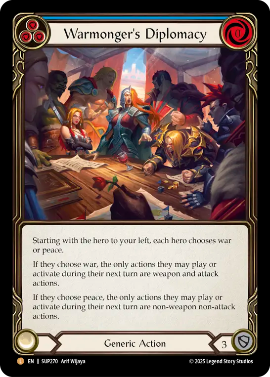 Warmonger's Diplomacy