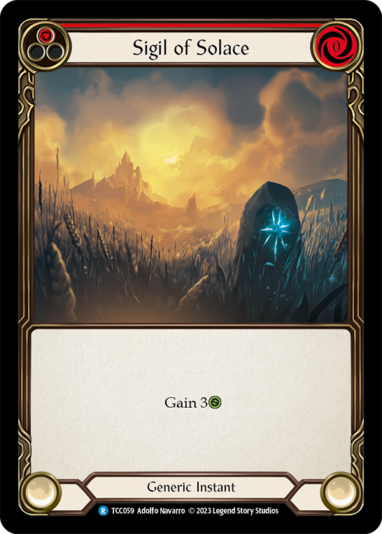 Sigil of Solace (Red) - TCC059