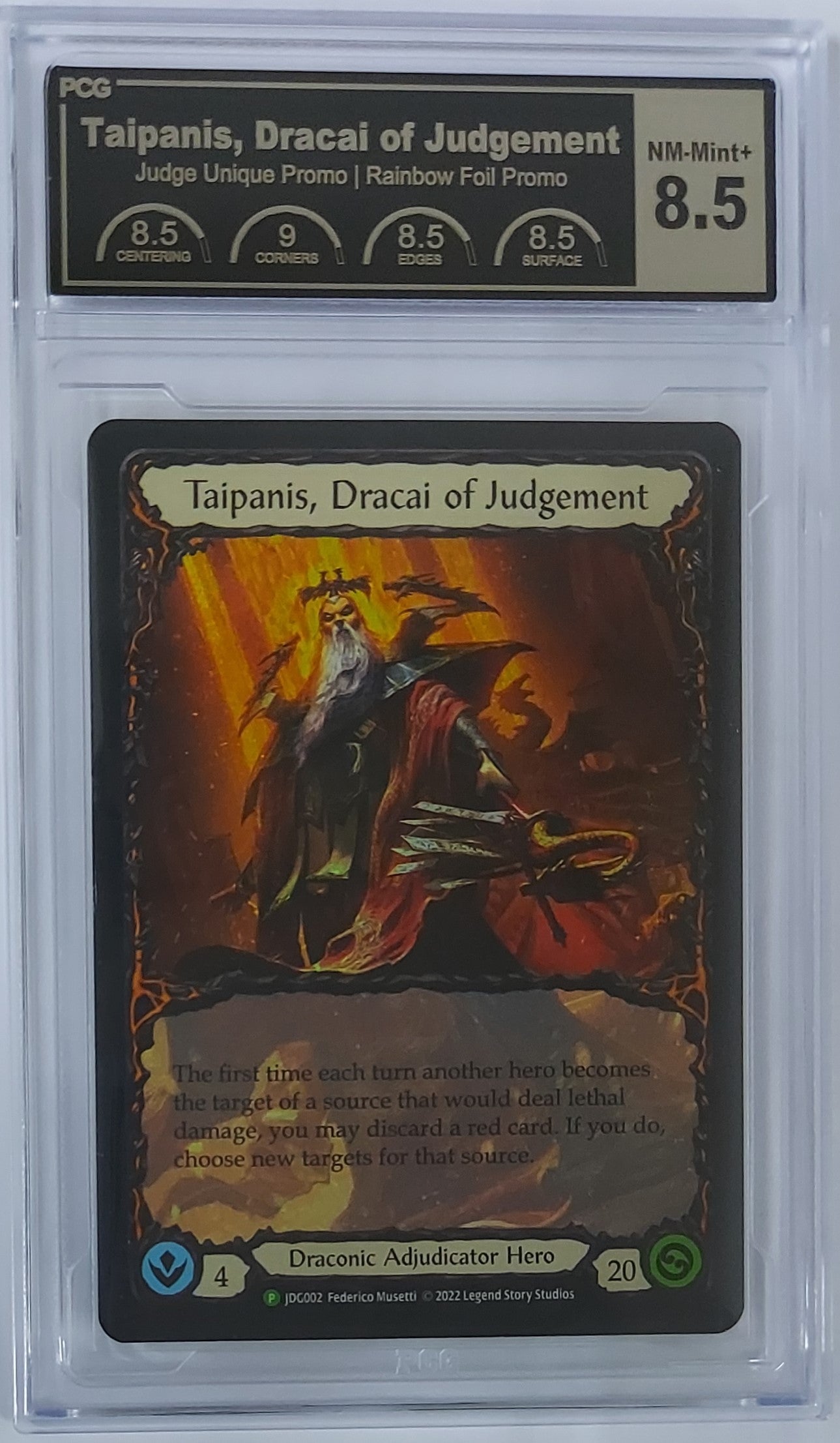 [PCG 8.5] Taipanis, Dracai of Judgement - JDG002