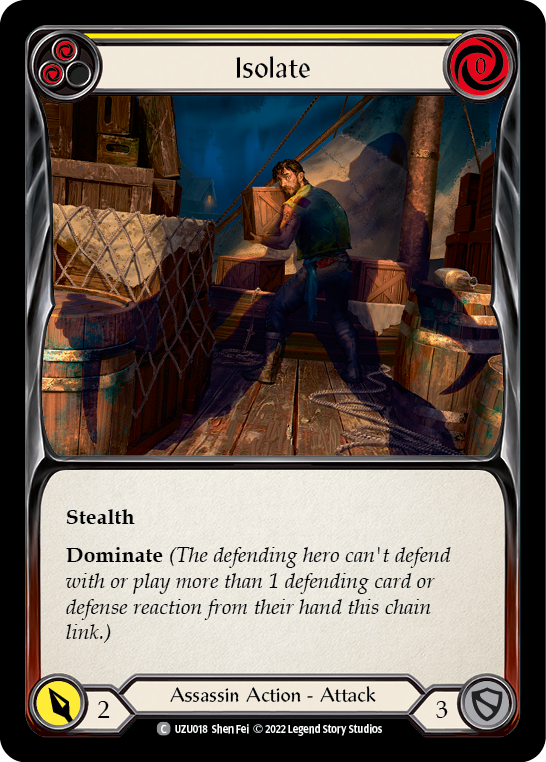 Isolate (Yellow) - UZU018