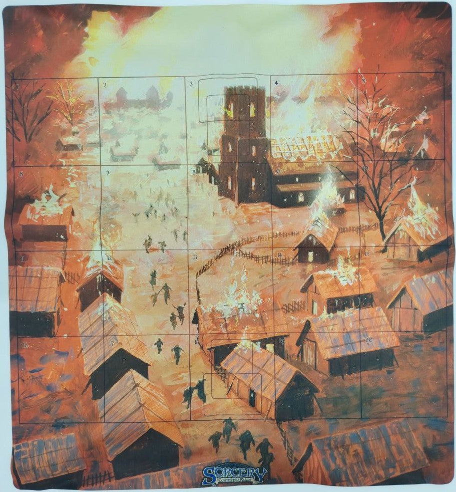 Sorcery: Contested Realm Arthurian Legends - "Year of the Blaze (Fire)" Playmat
