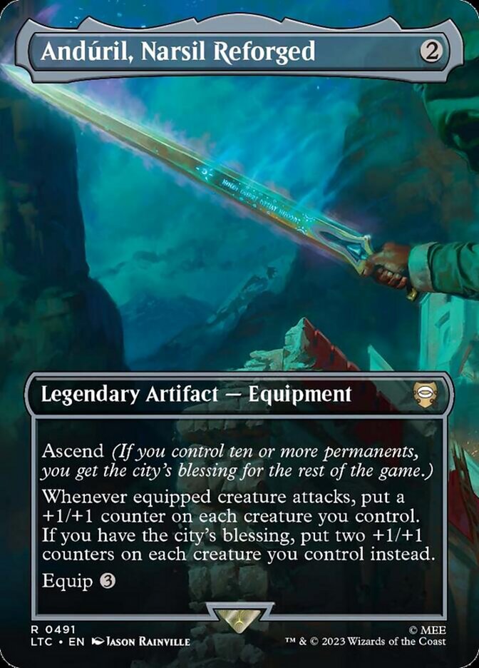 Andúril, Narsil Reforged (Borderless)