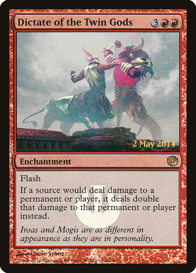 Dictate of the Twin Gods (Launch Promo)
