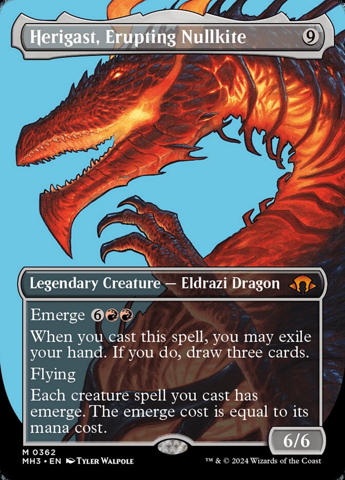 Herigast, Erupting Nullkite (Borderless)